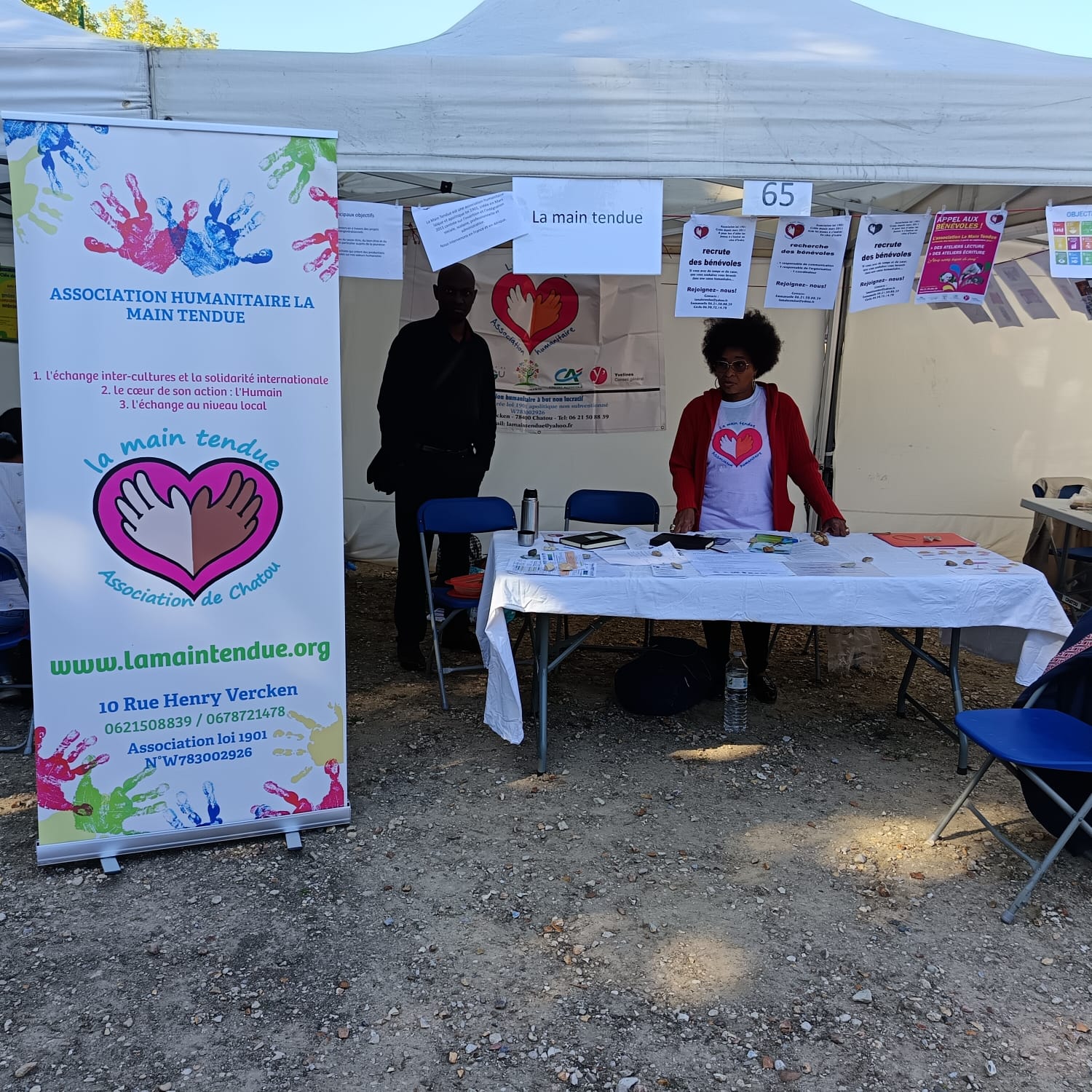 Stand sur un forum local